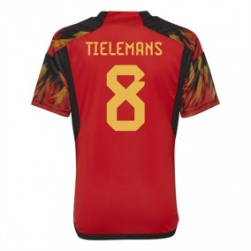 Belgien Youri Tielemans 8 2023/2024 Hjemmebanetrøje